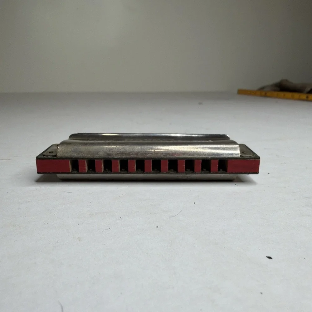 Mixed lot 3 vintage harmonicas Hohner International, Koch, Marine Band